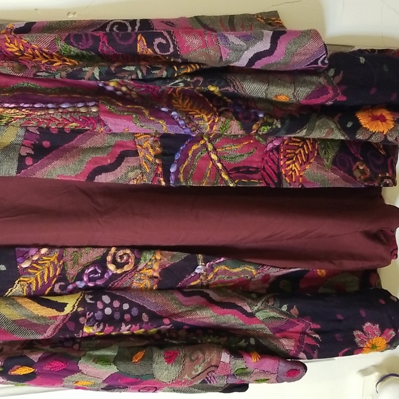 Soft surroundings embroidered jacket - Picture 3 of 13